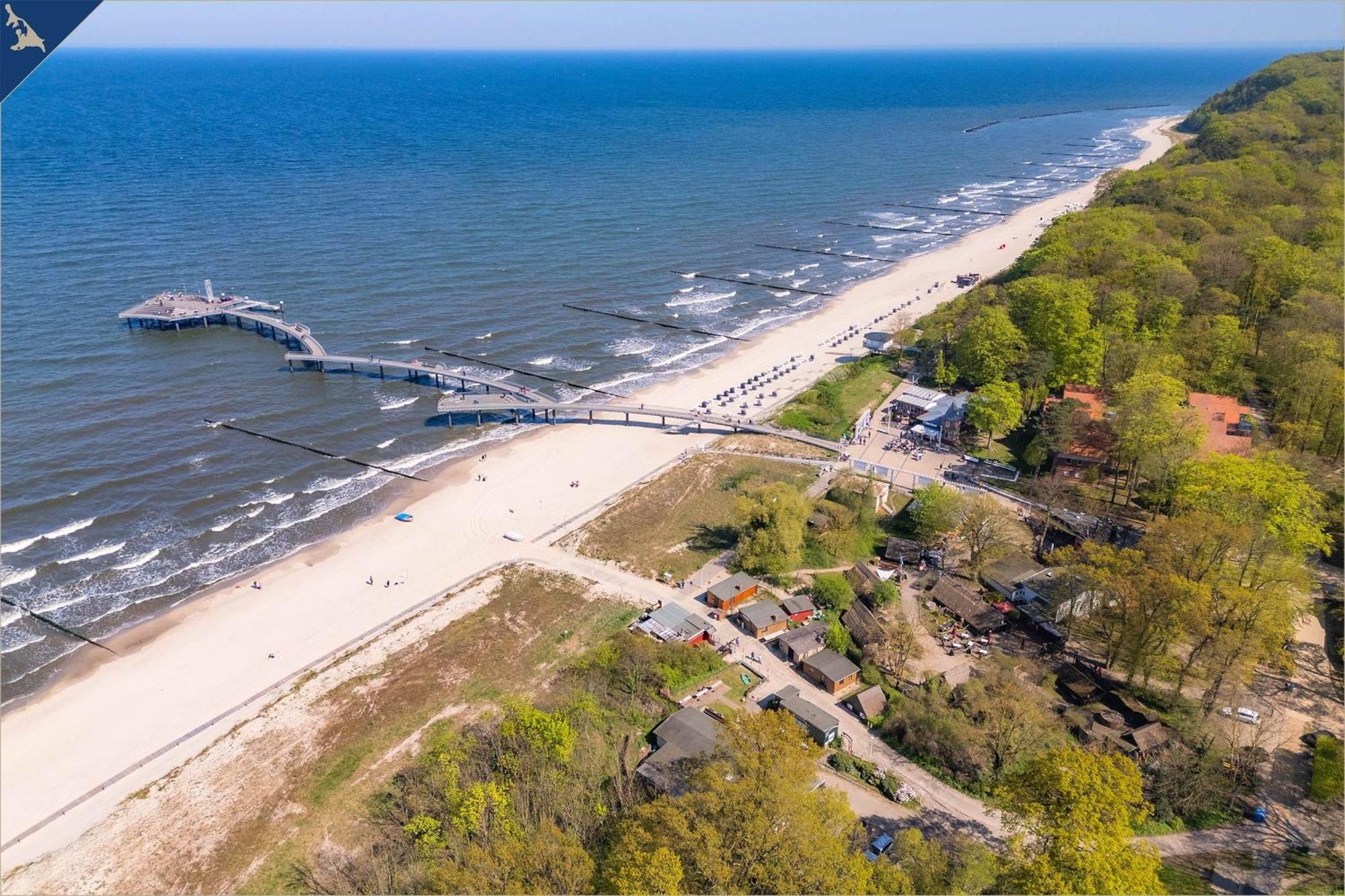 Ferienanlage Seeblick Kunstquartier Koserow Bagian luar foto