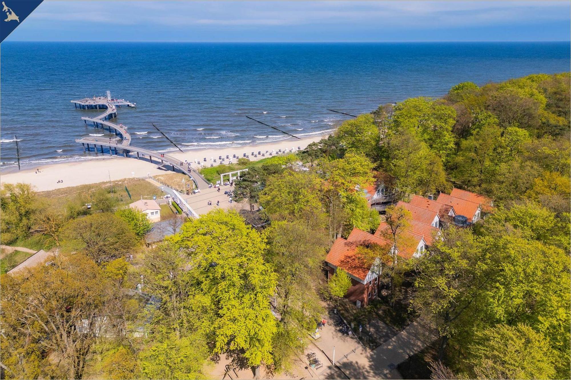 Ferienanlage Seeblick Kunstquartier Koserow Bagian luar foto